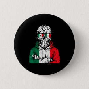 Chapa Redonda De 5 Cm bandera de México orgullo mexicano raíces mexicana
