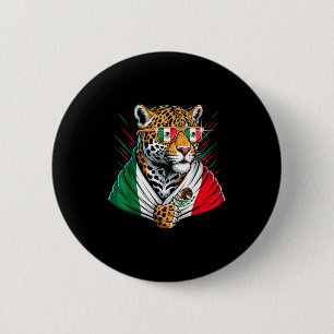 Chapa Redonda De 5 Cm Bandera de México Orgullo Mexicano Raíces Mexicana