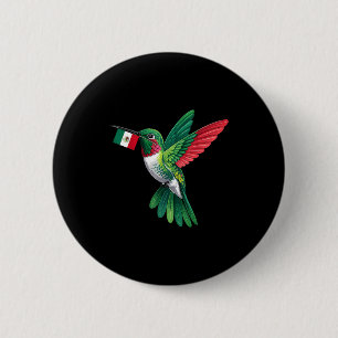 Chapa Redonda De 5 Cm bandera de México orgullo mexicano raíces mexicana