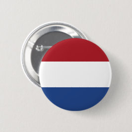 Chapa Redonda De 5 Cm Bandera de Países Bajos
