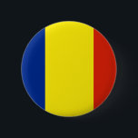 Chapa Redonda De 5 Cm Bandera de Rumania<br><div class="desc">Bandera de Rumania</div>