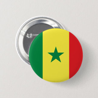 Chapa Redonda De 5 Cm Bandera de Senegal