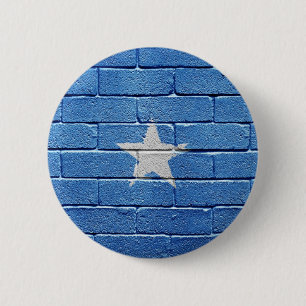 Chapa Redonda De 5 Cm Bandera de Somalia