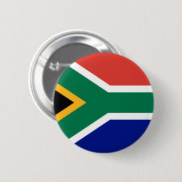 Chapa Redonda De 5 Cm Bandera de Sudáfrica