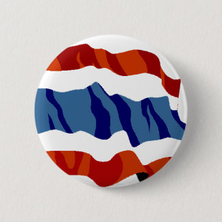 Chapa Redonda De 5 Cm bandera de Tailandia