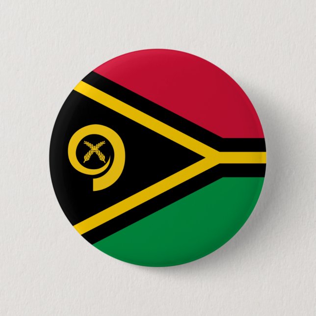 Chapa Redonda De 5 Cm bandera de vanuatu (Anverso)