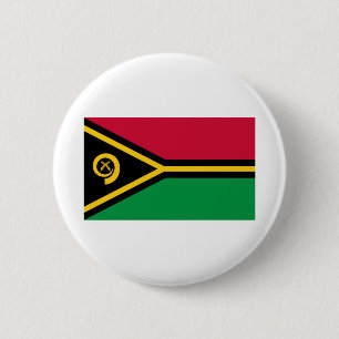 Chapa Redonda De 5 Cm Bandera de Vanuatu