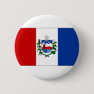 Chapa Redonda De 5 Cm Bandera del Brasil Alagoas