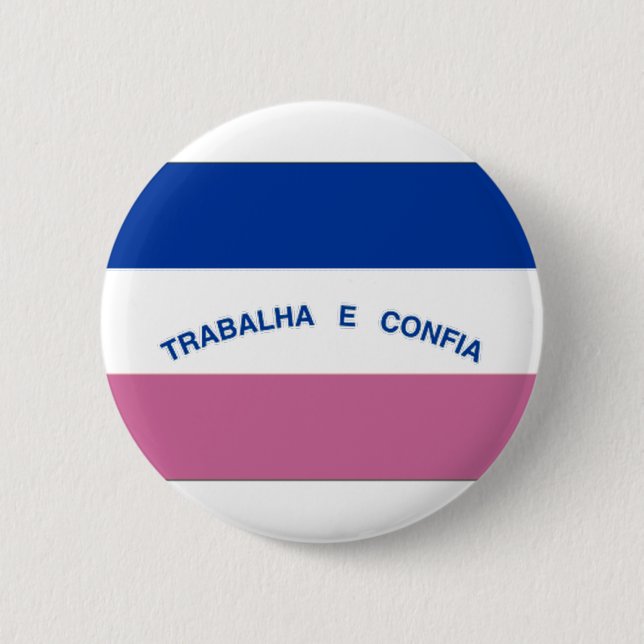 Chapa Redonda De 5 Cm Bandera del Brasil Espirito Santo (Anverso)