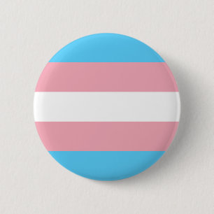 Chapa Redonda De 5 Cm Bandera del orgullo del transexual
