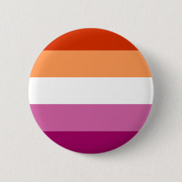 Chapa Redonda De 5 Cm Bandera del Orgullo Lesbiano Orgullo LGBT