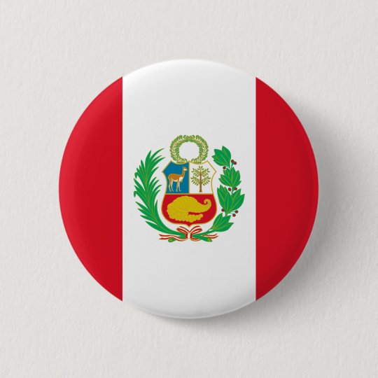 Chapa Redonda De 5 Cm Bandera Del Peru Bandera De Peru Zazzle Es
