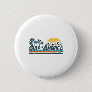 Chapa Redonda De 5 Cm Bandera Estadounidense 2025 Del Golfo Retro De Est
