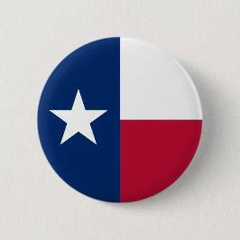 Chapa Redonda De 5 Cm Bandera Estatal de Texas (Texas)