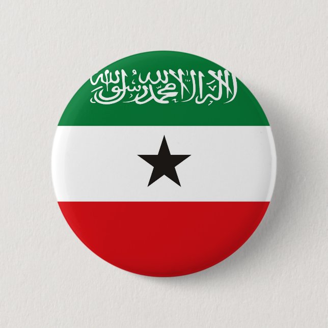 Chapa Redonda De 5 Cm Bandera étnica de Somalilandia (Anverso)