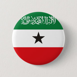 Chapa Redonda De 5 Cm Bandera étnica de Somalilandia