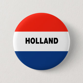 Chapa Redonda De 5 Cm Bandera holandesa