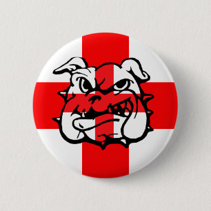 Chapa Redonda De 5 Cm Bandera inglesa