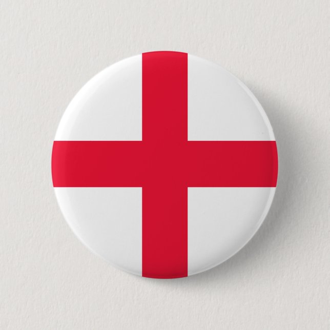 Chapa Redonda De 5 Cm Bandera inglesa (Anverso)