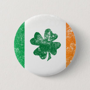 Chapa Redonda De 5 Cm Bandera irlandesa