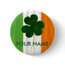 Bandera Irlandesa Shamrock Clover Volunteer
