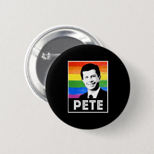 Chapa Redonda De 5 Cm Bandera LGBT de Pete