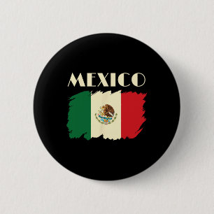 Chapa Redonda De 5 Cm Bandera mexicana Cinco De Mayo Viva Spo mexicana