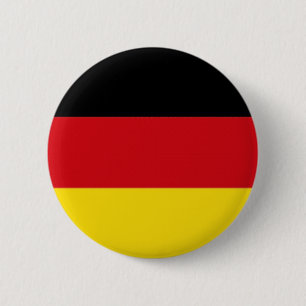 Chapa Redonda De 5 Cm Bandera nacional de Alemania