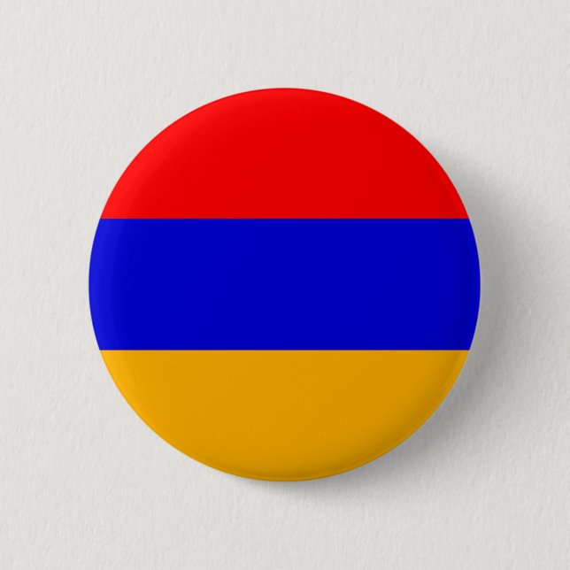 Chapa Redonda De 5 Cm Bandera nacional de Armenia (Anverso)