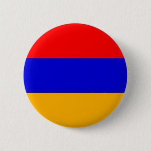 Chapa Redonda De 5 Cm Bandera nacional de Armenia