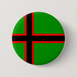 Chapa Redonda De 5 Cm Bandera nacional de Karelia