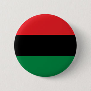 Chapa Redonda De 5 Cm Bandera Panafricana de la UNIA