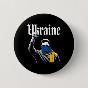Chapa Redonda De 5 Cm Bandera regalo Ucrania Ukraini Kiev Ucraniano Ukra