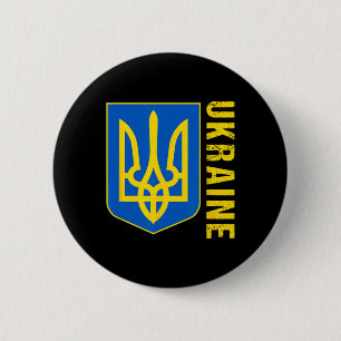 Chapa Redonda De 5 Cm Bandera regalo Ucrania Ukraini Kiev ucraniano Ukra