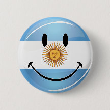 Bandera sonriente de Argentina