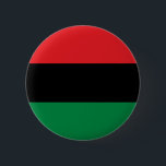 Chapa Redonda De 5 Cm Bandera verde y negra roja<br><div class="desc">Bandera verde y negra roja</div>