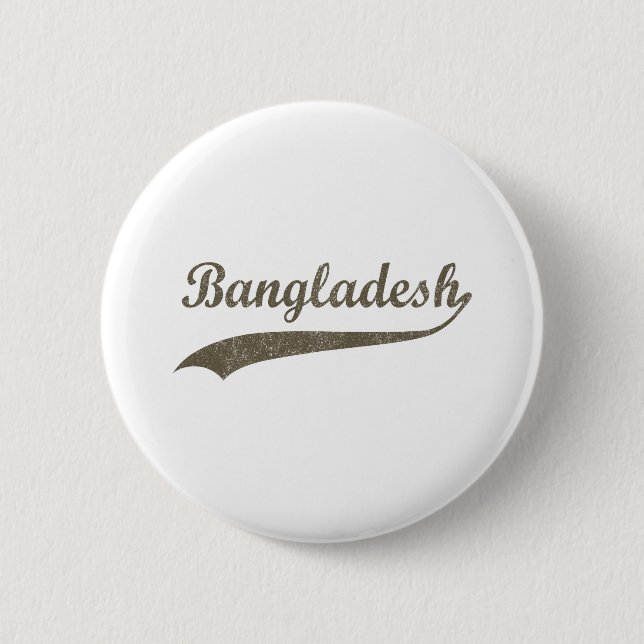 Chapa Redonda De 5 Cm Bangladesh retro (Anverso)