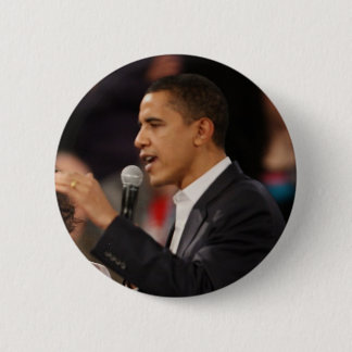 Chapa Redonda De 5 Cm Barack Obama