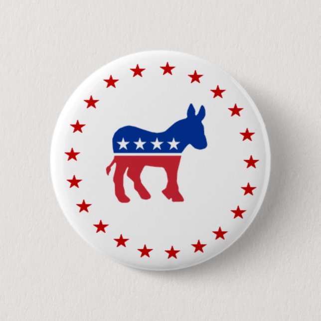 Chapa Redonda De 5 Cm Barack Obama (Anverso)