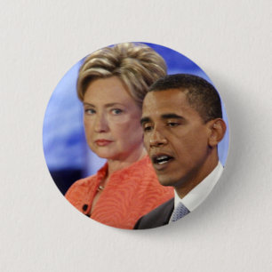 Chapa Redonda De 5 Cm Barack Obama