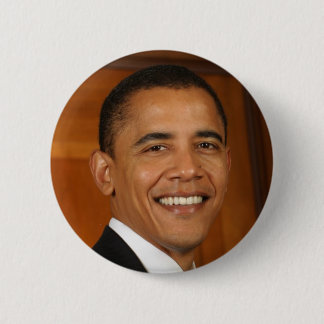 Chapa Redonda De 5 Cm Barack Obama