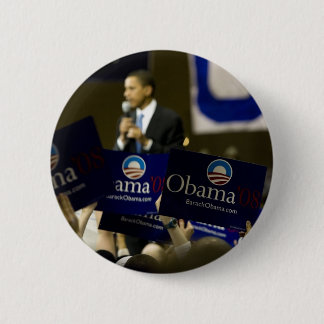 Chapa Redonda De 5 Cm Barack Obama
