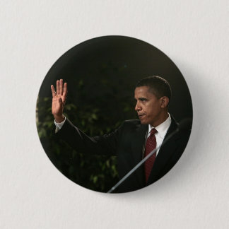 Chapa Redonda De 5 Cm Barack Obama