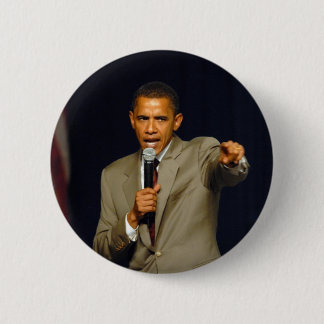 Chapa Redonda De 5 Cm Barack Obama