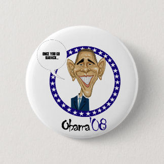 Chapa Redonda De 5 Cm BARACK Obama'08