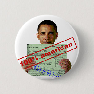Chapa Redonda De 5 Cm Barack Obama 2012