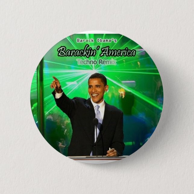 Chapa Redonda De 5 Cm barackin América (Anverso)