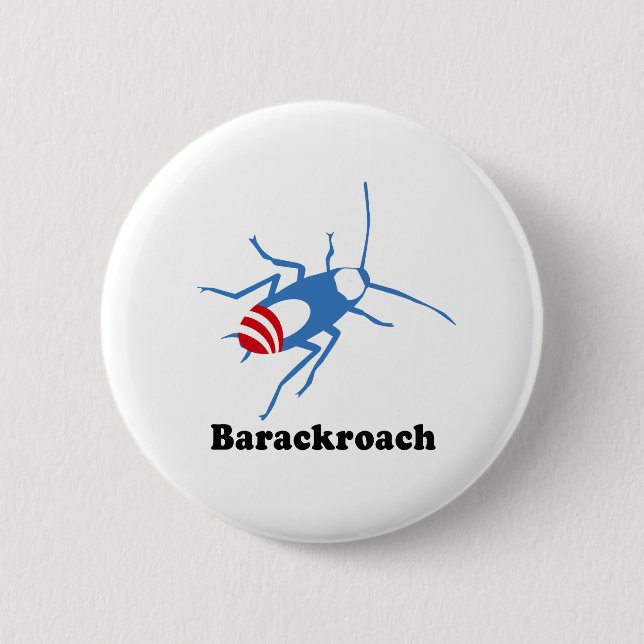 CHAPA REDONDA DE 5 CM BARACKROACH (Anverso)