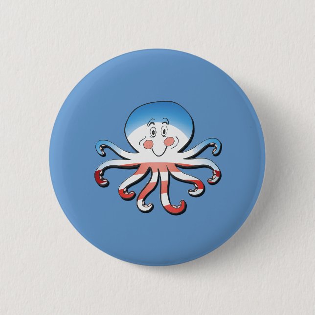 CHAPA REDONDA DE 5 CM BARACKTOPUS (Anverso)