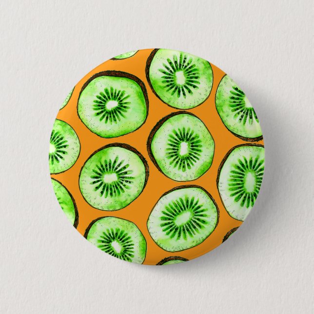 Chapa Redonda De 5 Cm Barajas de Kiwi (Anverso)